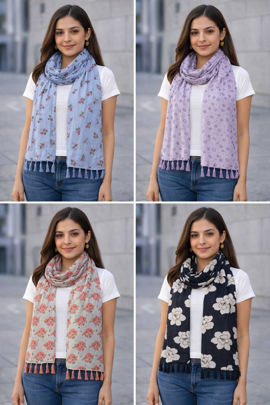 Cotton Export Print 28/72 Stoles